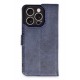 Newface iPhone 16 Pro Kılıf Trend S Plus Kapaklı Kılıf - Lacivert