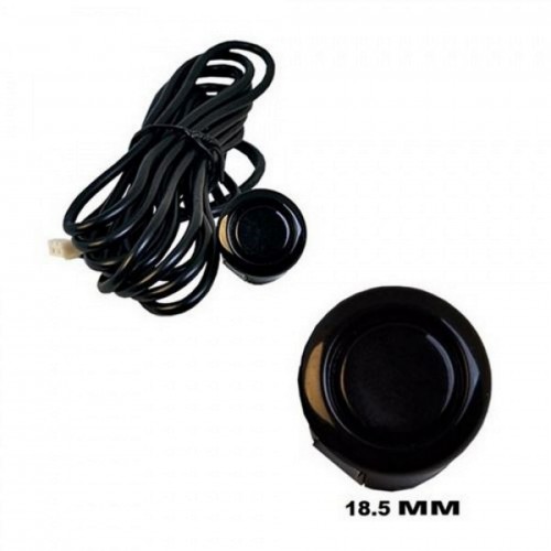 PARK SENSÖRÜ GÖZÜ 18,5mm SİYAH
