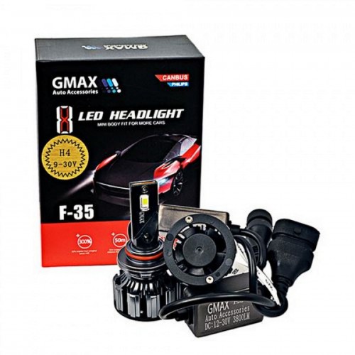 GMAX F35 X8 PHILIPS LED CANBUS H11 HEADLIGHT GMAX F35 X8 PHILIPS LED CANBUS H11 HEADLIGHT
