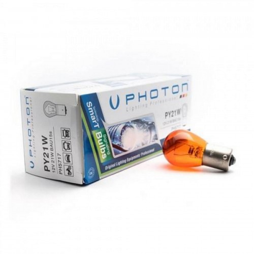 PHOTON PY21W 12V 93 NATURAL AMBER ŞAŞ PHOTON PY21W 12V 93 NATURAL AMBER ŞAŞ