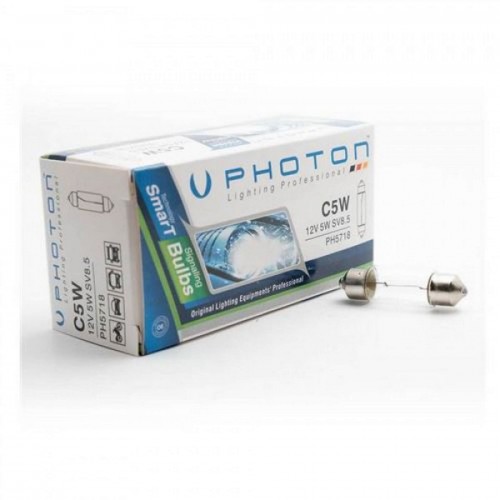 PHOTON C5W 12V 36mm.STANDART SOFİT AMPÜL PHOTON C5W 12V 36mm.STANDART SOFİT AMPÜL