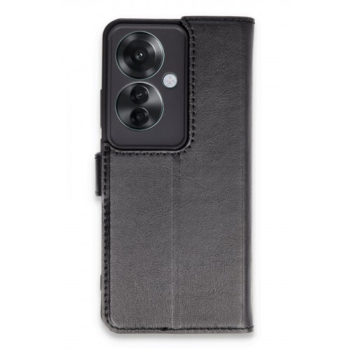 Newface Oppo Reno 11F Kılıf Trend S Plus Kapaklı Kılıf - Siyah Newface Oppo Reno 11F Kılıf Trend S Plus Kapaklı Kılıf - Siyah