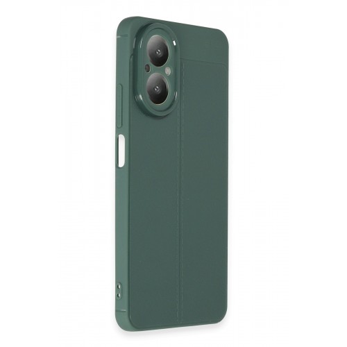 Newface Realme 12 Lite Kılıf Auto Focus Kapak - Koyu Yeşil Newface Realme 12 Lite Kılıf Auto Focus Kapak - Koyu Yeşil