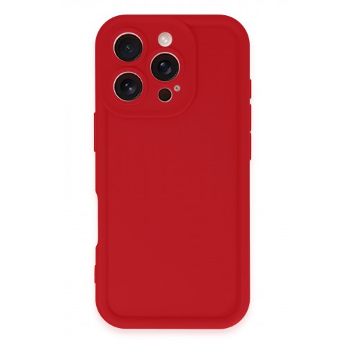 Newface iPhone 16 Pro Kılıf Viera Silikon - Kırmızı Newface iPhone 16 Pro Kılıf Viera Silikon - Kırmızı