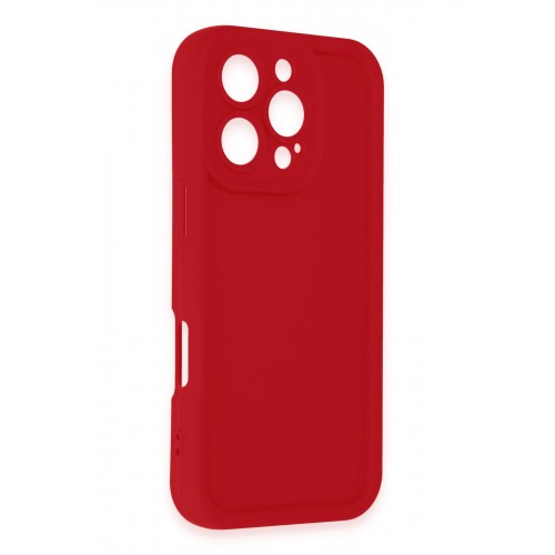 Newface iPhone 16 Pro Kılıf Viera Silikon - Kırmızı Newface iPhone 16 Pro Kılıf Viera Silikon - Kırmızı