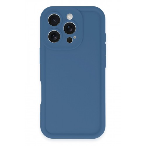 Newface iPhone 16 Pro Kılıf Viera Silikon - Mavi Newface iPhone 16 Pro Kılıf Viera Silikon - Mavi