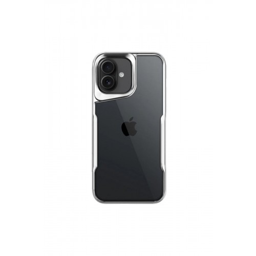 Newface iPhone 16 Plus Kılıf Boyi Silikon Kapak - Gümüş Newface iPhone 16 Plus Kılıf Boyi Silikon Kapak - Gümüş
