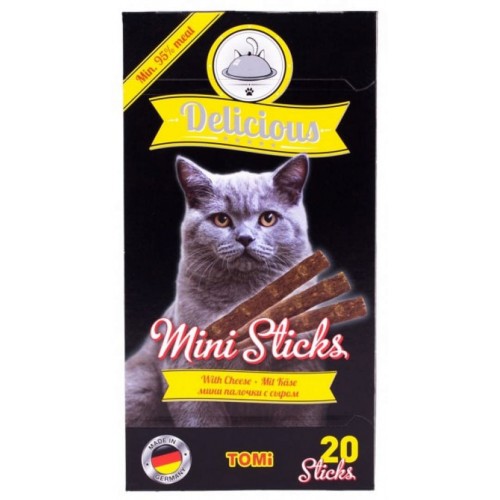 Tomi Kedi Mini Stick Peynirli 20x2gr 40gr Tomi Kedi Mini Stick Peynirli 20x2gr 40gr