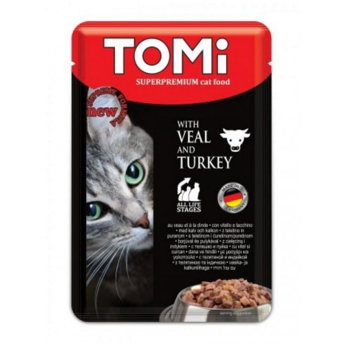 Tomi Kedi Dana & Hindi Pouch Mama 100gr Tomi Kedi Dana & Hindi Pouch Mama 100gr