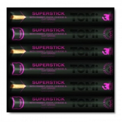 Tomi Kedi Stick Tavşan Ördek Ve Peynirli 6lı 5x6gr 30gr Tomi Kedi Stick Tavşan Ördek Ve Peynirli 6lı 5x6gr 30gr