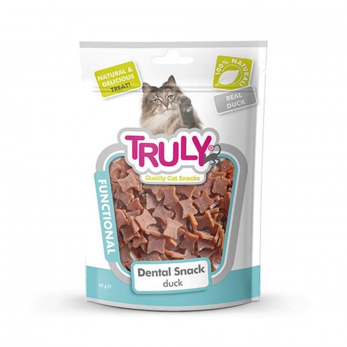 TRULY DENTAL BAKIM ÖRDEKLI KEDI ÖDÜLÜ 50 GR X 4 ADET