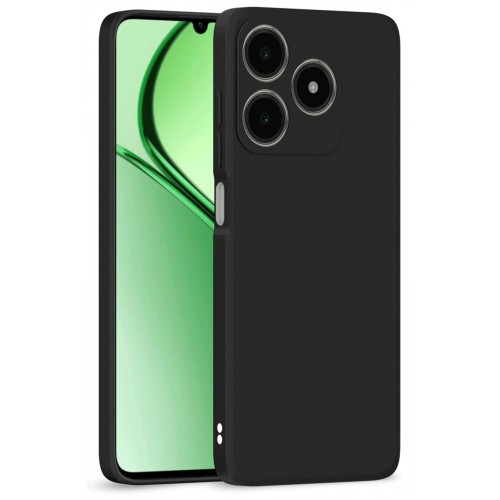 Newface Realme C63 Kılıf First Silikon - Siyah Newface Realme C63 Kılıf First Silikon - Siyah