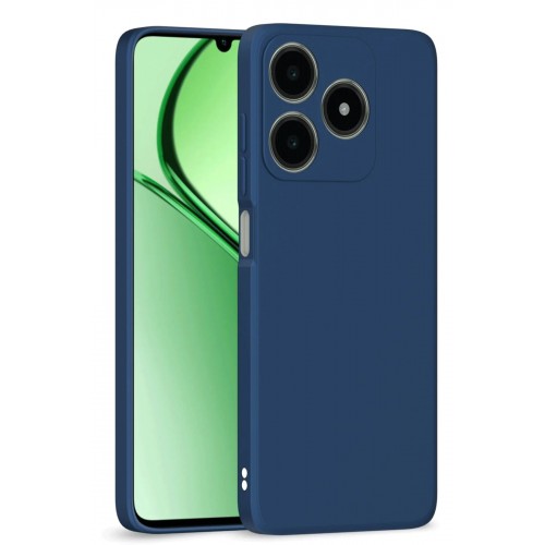 Newface Realme C63 Kılıf First Silikon - Lacivert Newface Realme C63 Kılıf First Silikon - Lacivert