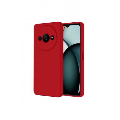 Newface Realme C61 Kılıf First Silikon - Kırmızı Newface Realme C61 Kılıf First Silikon - Kırmızı