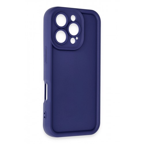 Newface iPhone 16 Pro Max Kılıf Viera Silikon - Lacivert Newface iPhone 16 Pro Max Kılıf Viera Silikon - Lacivert
