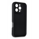 Newface iPhone 16 Pro Max Kılıf Viera Silikon - Siyah Newface iPhone 16 Pro Max Kılıf Viera Silikon - Siyah