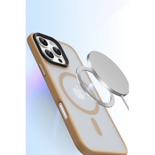 Newface iPhone 16 Pro Kılıf Trex Magneticsafe Kapak - Derin Mor Newface iPhone 16 Pro Kılıf Trex Magneticsafe Kapak - Derin Mor