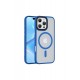 Newface iPhone 16 Pro Kılıf Trex Magneticsafe Kapak - Sierra Blue