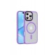 Newface iPhone 16 Pro Kılıf Trex Magneticsafe Kapak - Lila