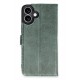 Newface iPhone 16 Plus Kılıf Trend S Plus Kapaklı Kılıf - Yeşil Newface iPhone 16 Plus Kılıf Trend S Plus Kapaklı Kılıf - Yeşil