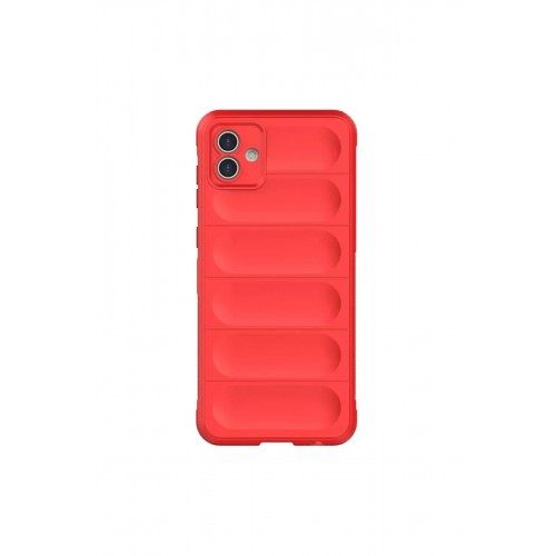 Newface Samsung Galaxy A06 Kılıf Optimum Silikon - Kırmızı Newface Samsung Galaxy A06 Kılıf Optimum Silikon - Kırmızı