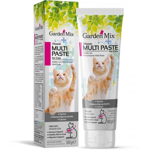 GARDEN MIX KEDI MULTIVITAMIN MACUN 100 GRAM X 2 ADET GARDEN MIX KEDI MULTIVITAMIN MACUN 100 GRAM X 2 ADET
