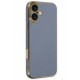 Newface iPhone 16 Kılıf Volet Silikon - Mavi Newface iPhone 16 Kılıf Volet Silikon - Mavi
