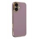 Newface iPhone 16 Kılıf Volet Silikon - Mor Newface iPhone 16 Kılıf Volet Silikon - Mor