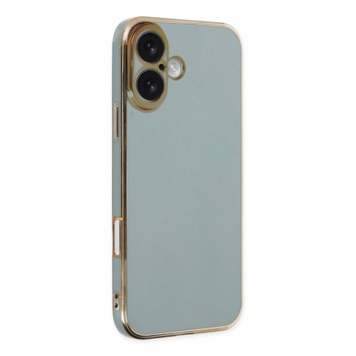 Newface iPhone 16 Kılıf Volet Silikon - Açık Yeşil Newface iPhone 16 Kılıf Volet Silikon - Açık Yeşil