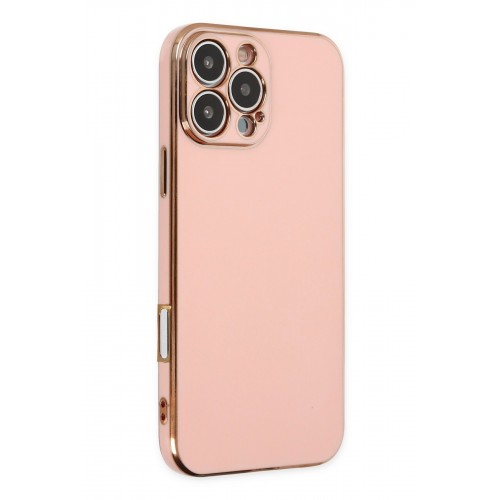 Newface iPhone 16 Pro Kılıf Volet Silikon - Pembe Newface iPhone 16 Pro Kılıf Volet Silikon - Pembe