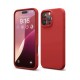 Newface iPhone 16 Pro Max Kılıf Nano içi Kadife Silikon - Kırmızı