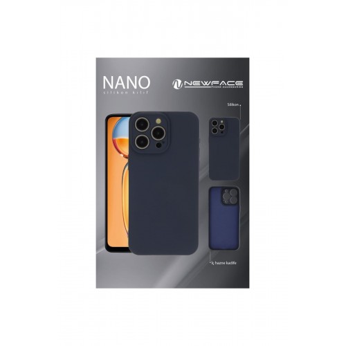 Newface iPhone 11 Pro Max Kılıf Nano içi Kadife Silikon - Mavi Newface iPhone 11 Pro Max Kılıf Nano içi Kadife Silikon - Mavi