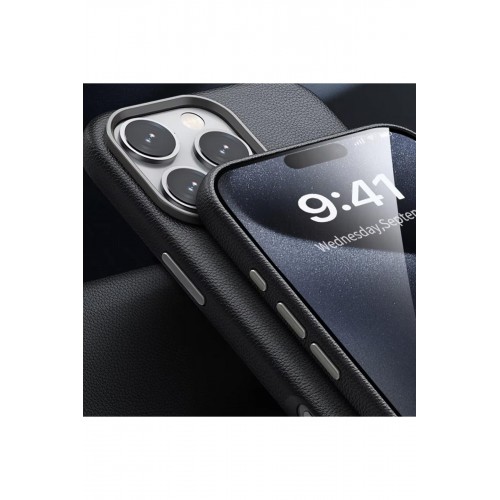 Joko iPhone 16 Pro Max Wonder Deri Magsafe Kapak - Bronz Joko iPhone 16 Pro Max Wonder Deri Magsafe Kapak - Bronz