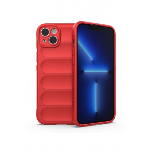 Newface iPhone 16 Plus Kılıf Optimum Silikon - Kırmızı Newface iPhone 16 Plus Kılıf Optimum Silikon - Kırmızı
