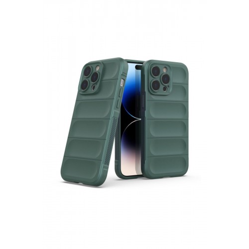 Newface iPhone 16 Pro Max Kılıf Optimum Silikon - Koyu Yeşil Newface iPhone 16 Pro Max Kılıf Optimum Silikon - Koyu Yeşil