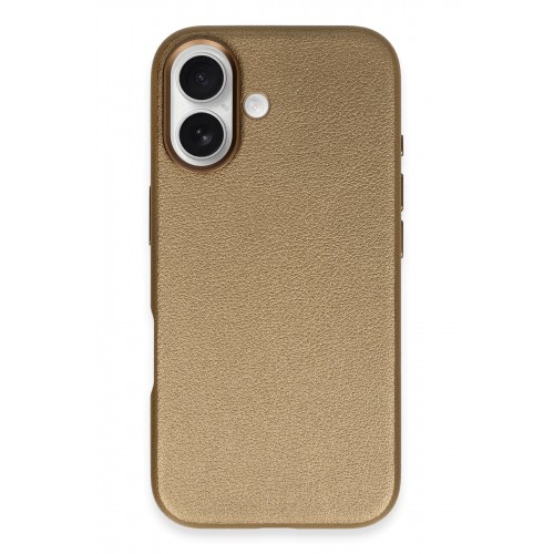 Joko iPhone 16 Wonder Deri Magsafe Kapak - Bronz