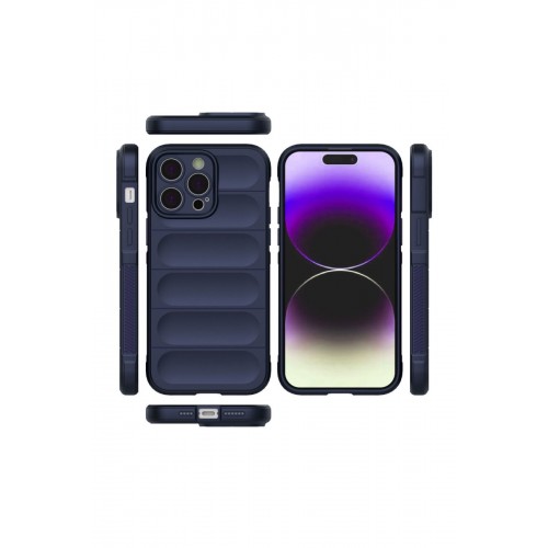 Newface iPhone 16 Pro Max Kılıf Optimum Silikon - Lacivert Newface iPhone 16 Pro Max Kılıf Optimum Silikon - Lacivert