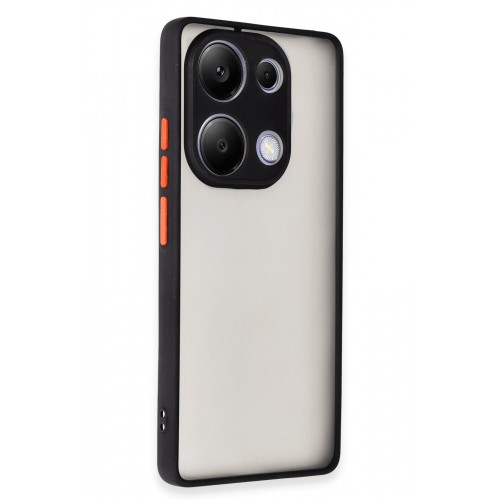 Newface Xiaomi Redmi Note 13 Pro 4G Kılıf Montreal Silikon Kapak - Siyah Newface Xiaomi Redmi Note 13 Pro 4G Kılıf Montreal Silikon Kapak - Siyah