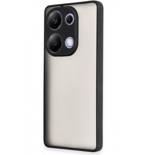 Newface Xiaomi Redmi Note 13 Pro 4G Kılıf Montreal Silikon Kapak - Siyah Newface Xiaomi Redmi Note 13 Pro 4G Kılıf Montreal Silikon Kapak - Siyah