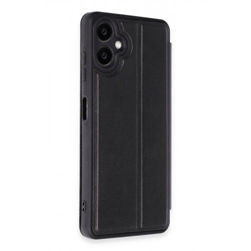 Newface Samsung Galaxy A06 Kılıf Flip Cover - Siyah Newface Samsung Galaxy A06 Kılıf Flip Cover - Siyah