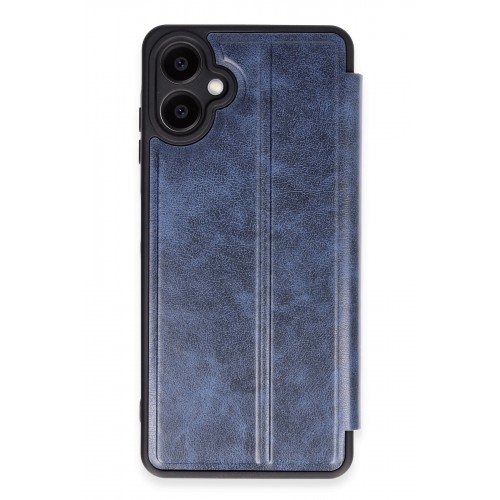 Newface Samsung Galaxy A06 Kılıf Flip Cover - Lacivert