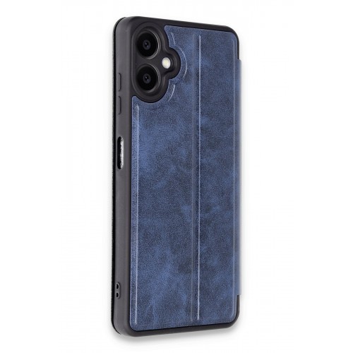 Newface Samsung Galaxy A06 Kılıf Flip Cover - Lacivert Newface Samsung Galaxy A06 Kılıf Flip Cover - Lacivert
