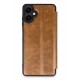 Newface Samsung Galaxy A06 Kılıf Flip Cover - Taba