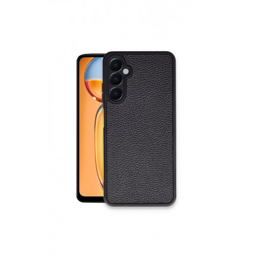 Newface Samsung Galaxy A16 5G Kılıf Aras Deri Kapak - Siyah Newface Samsung Galaxy A16 5G Kılıf Aras Deri Kapak - Siyah