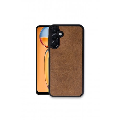 Newface Samsung Galaxy A16 5G Kılıf Aras Deri Kapak - Taba Newface Samsung Galaxy A16 5G Kılıf Aras Deri Kapak - Taba