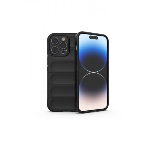 Newface iPhone 16 Pro Kılıf Optimum Silikon - Siyah Newface iPhone 16 Pro Kılıf Optimum Silikon - Siyah
