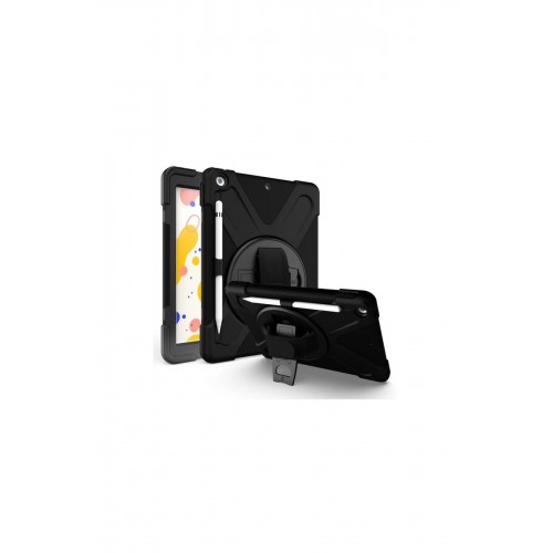 Newface iPad Air 11 (2024) Kılıf Amazing Tablet Kapak - Siyah