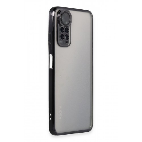 Newface Xiaomi Redmi Note 11 4G Kılıf Razer Lensli Silikon - Siyah Newface Xiaomi Redmi Note 11 4G Kılıf Razer Lensli Silikon - Siyah