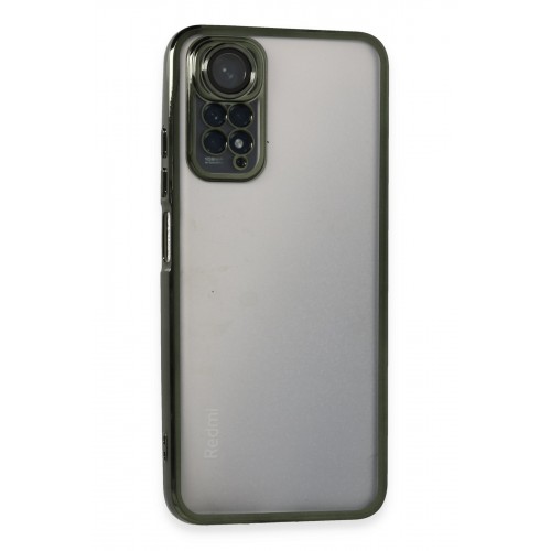 Newface Xiaomi Redmi Note 11 4G Kılıf Razer Lensli Silikon - Yeşil Newface Xiaomi Redmi Note 11 4G Kılıf Razer Lensli Silikon - Yeşil