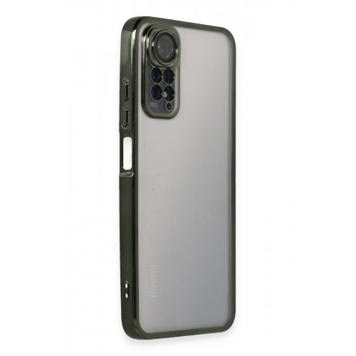 Newface Xiaomi Redmi Note 11 4G Kılıf Razer Lensli Silikon - Yeşil Newface Xiaomi Redmi Note 11 4G Kılıf Razer Lensli Silikon - Yeşil